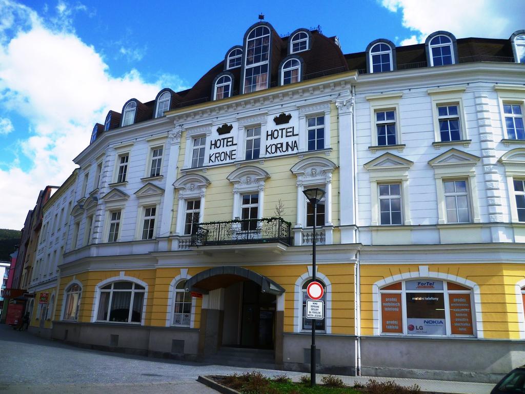 Hotel Koruna Jeseník Esterno foto