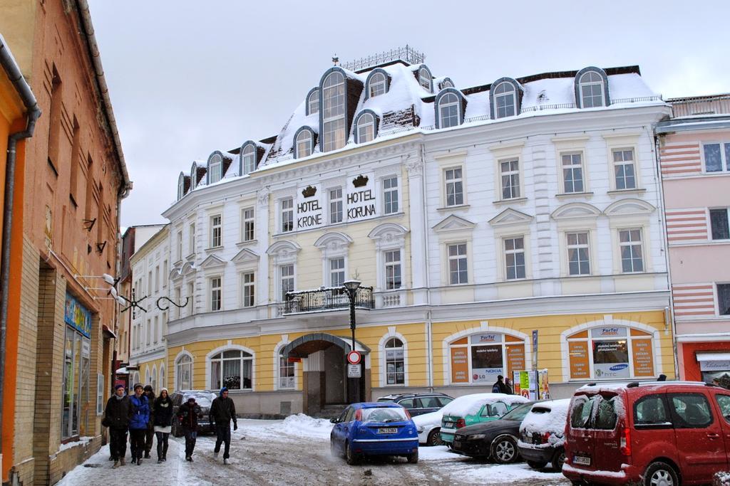 Hotel Koruna Jeseník Esterno foto